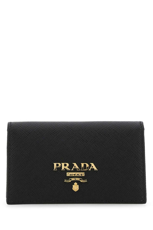 PRADA SAFFIANO TRIANGLE BI-FOLD WALLET