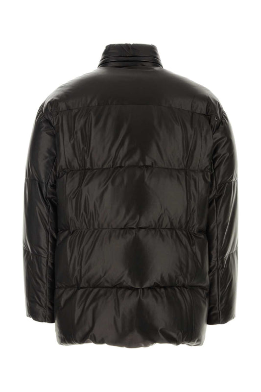 PRADA NAPPA LEATHER PUFFER JACKET