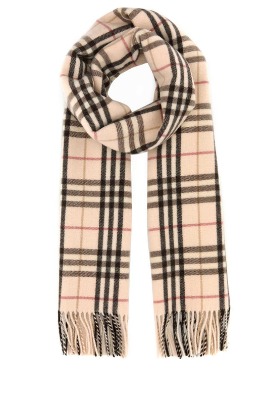 BURBERRY EMBROIDERED CASHMERE SCARF