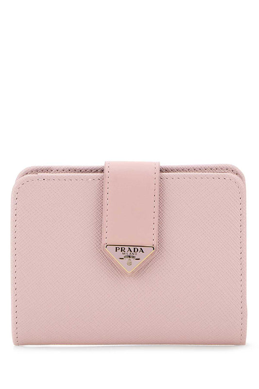 PRADA SAFFIANO WALLET BABY PINK