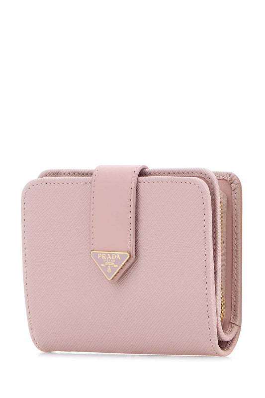 PRADA SAFFIANO WALLET BABY PINK