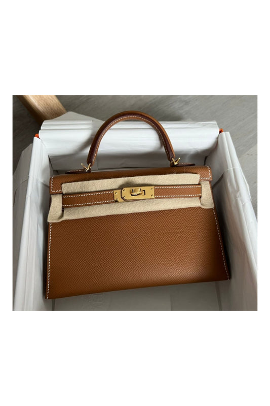 HERMÈS KELLY 20 MINI GOLD - BRAND NEW