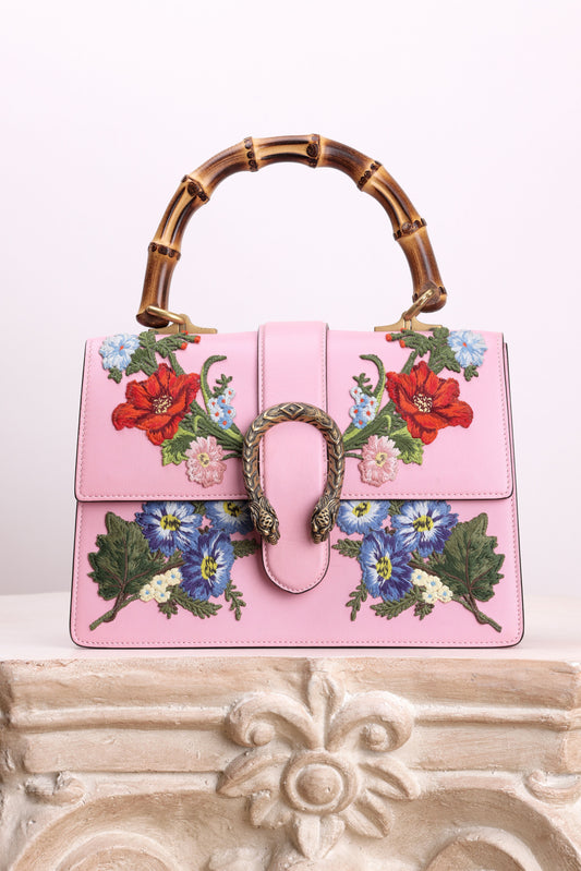 GUCCI DIONYSUS BAMBOO TOP HANDLE BAG