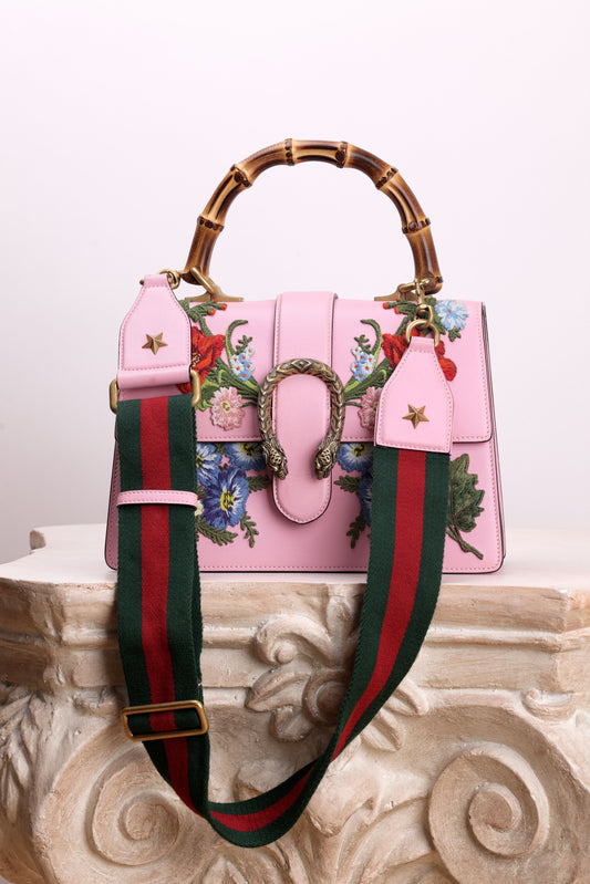 GUCCI DIONYSUS BAMBOO TOP HANDLE BAG