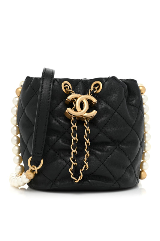 CHANEL COCO MARK PEARL CHAIN