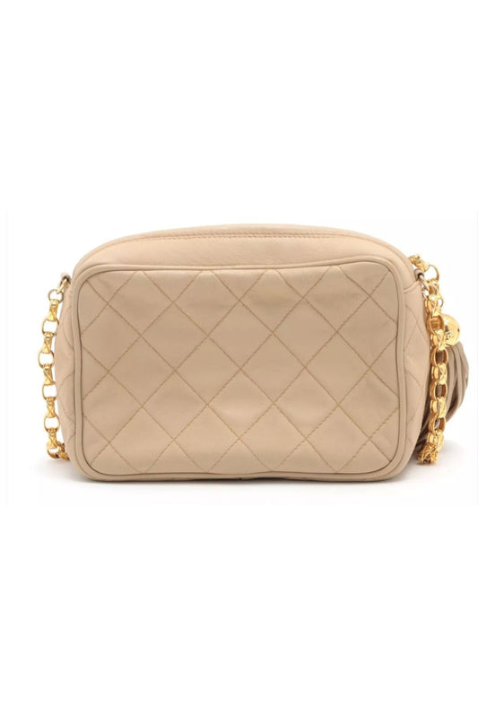 CHANEL VINTAGE FRONT POCKET CAMERA BAG