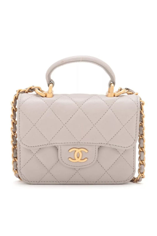 CHANEL CHAIN COCO MARK FLAP COIN PURSE