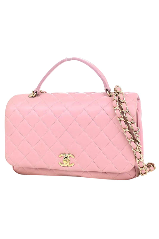 CHANEL CC LOGO MATELASSE 2 WAY