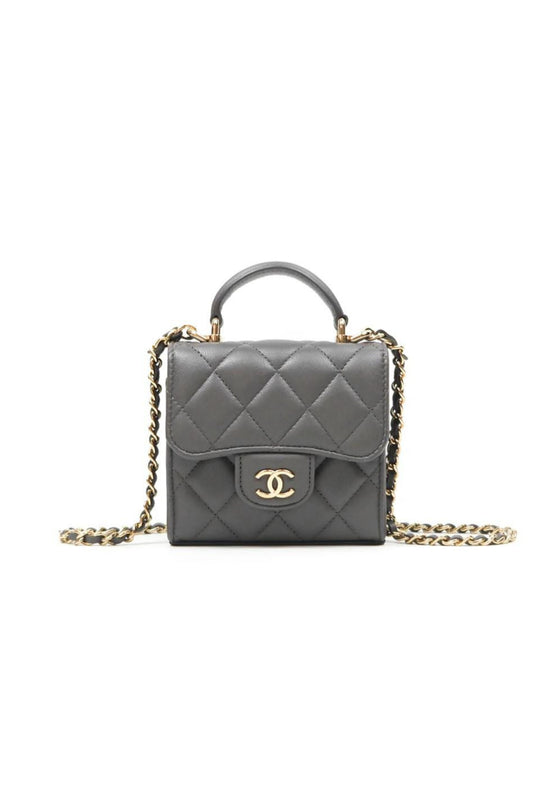 CHANEL MINI HANDLE CLUTCH