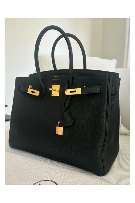 HERMÈS BIRKIN 35 NOIR TOGO