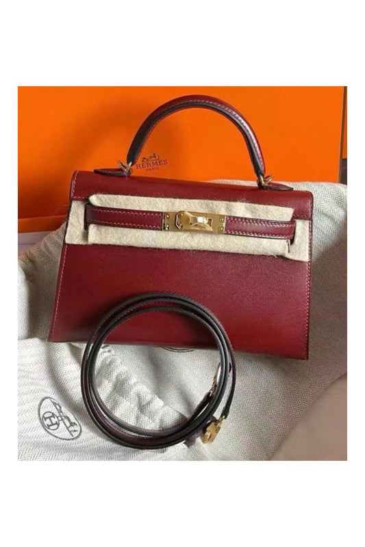 HERMÈS KELLY 20 MINI ROUGE H - BRAND NEW