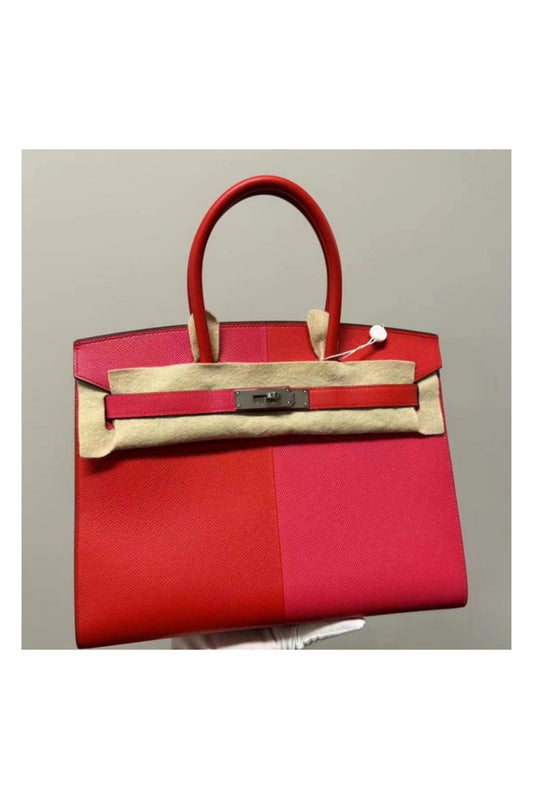 HERMÈS BIRKIN 30 ROUGE DE COEUR/ROSE EXTREME - BRAND NEW