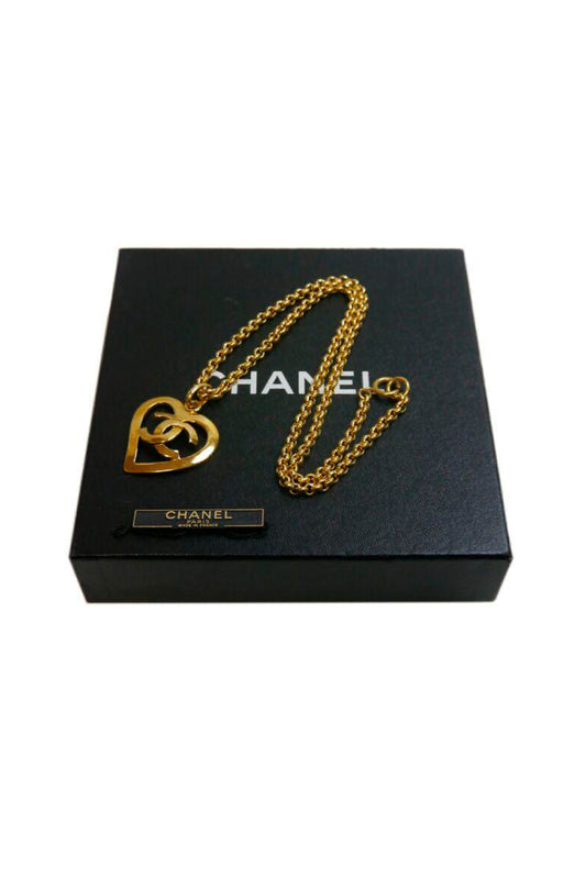 COLLAR CHANEL VINTAGE CORAZON