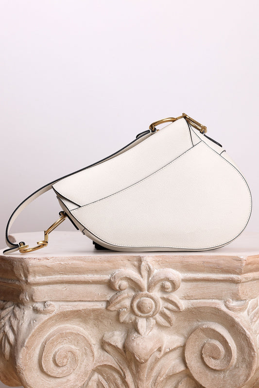 DIOR SADDLE BAG BLANCA