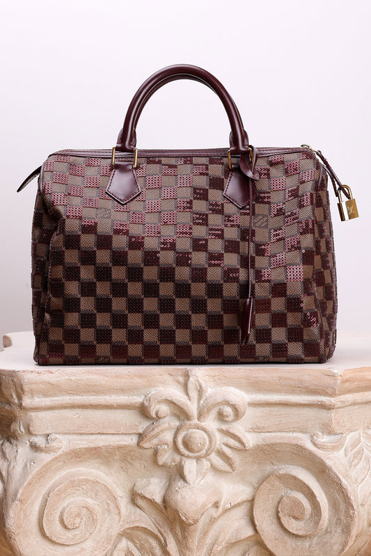 LOUIS VUITTON DAMIER EBENE SPEEDY 30