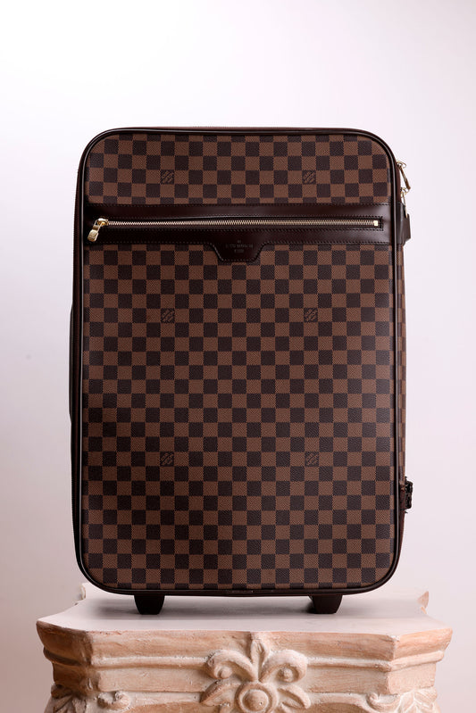 DAMIER FABRIC TRAVEL SUITCASE